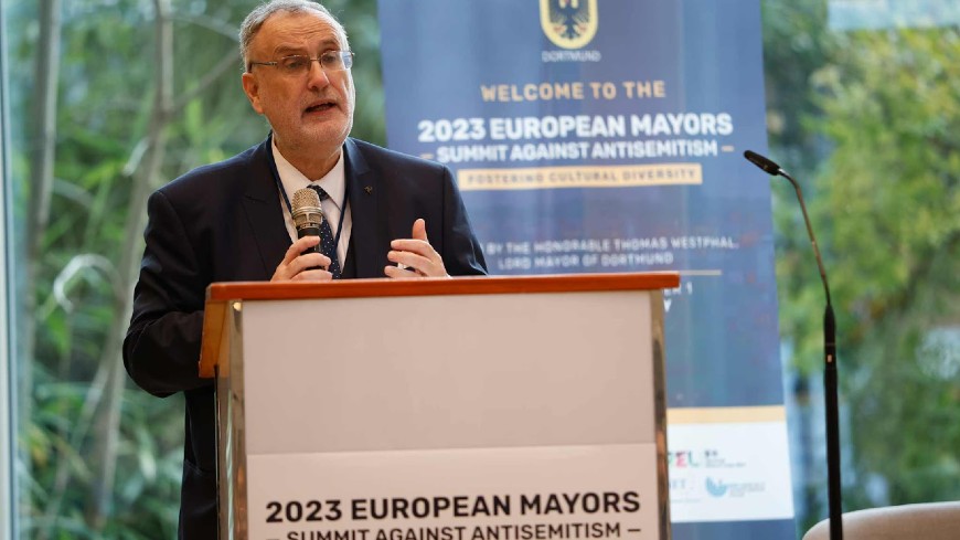 Le Président du Congrès s'adresse au Sommet des maires européens contre l'antisémitisme
